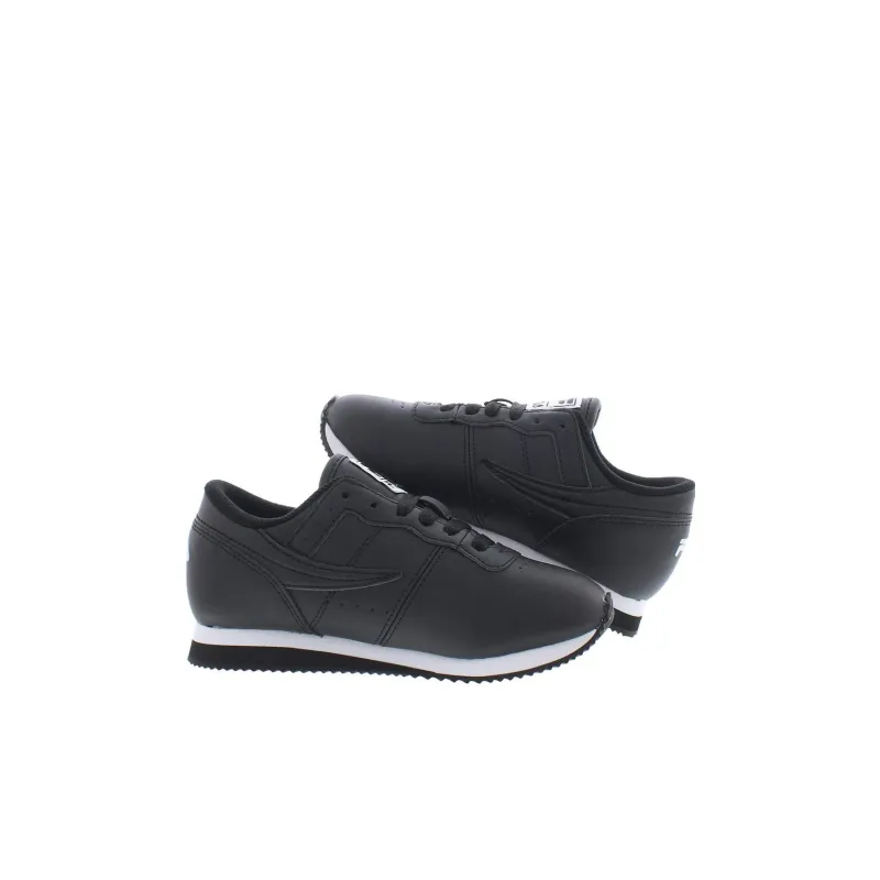FILA KIDS Machu Durable Breathable Casual Shoes Black White Kids'-1