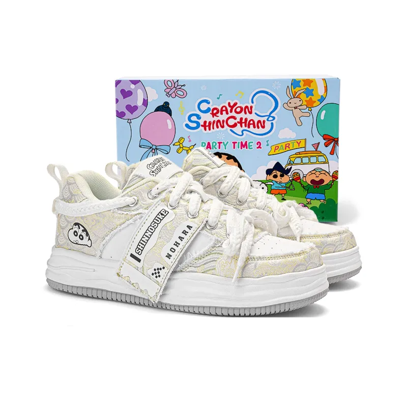 Crayon Shinchan Skateboard Shoes Men's-24