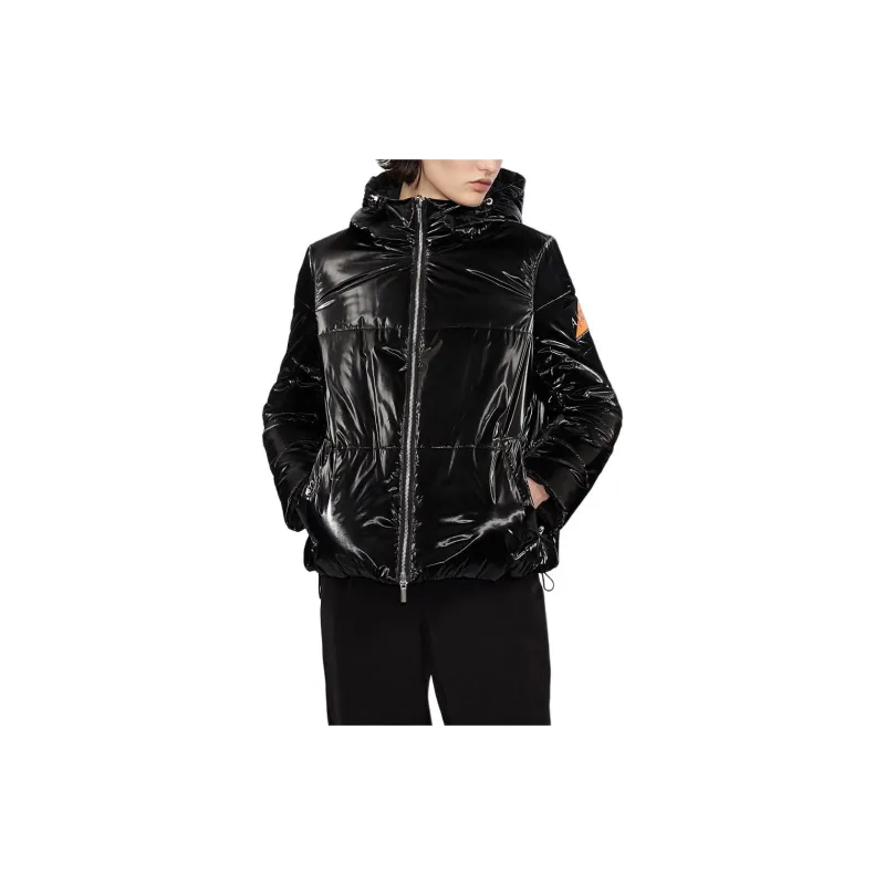 ARMANI EXCHANGE Puffer Jacket Women's Black-4