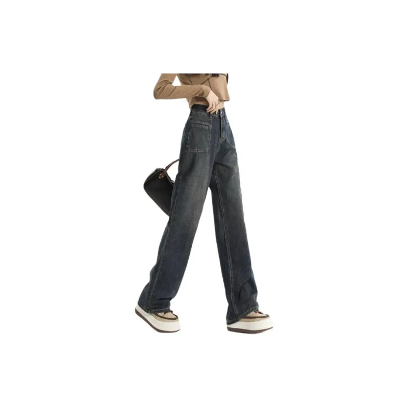 EOEI Jeans Women's Blue-3