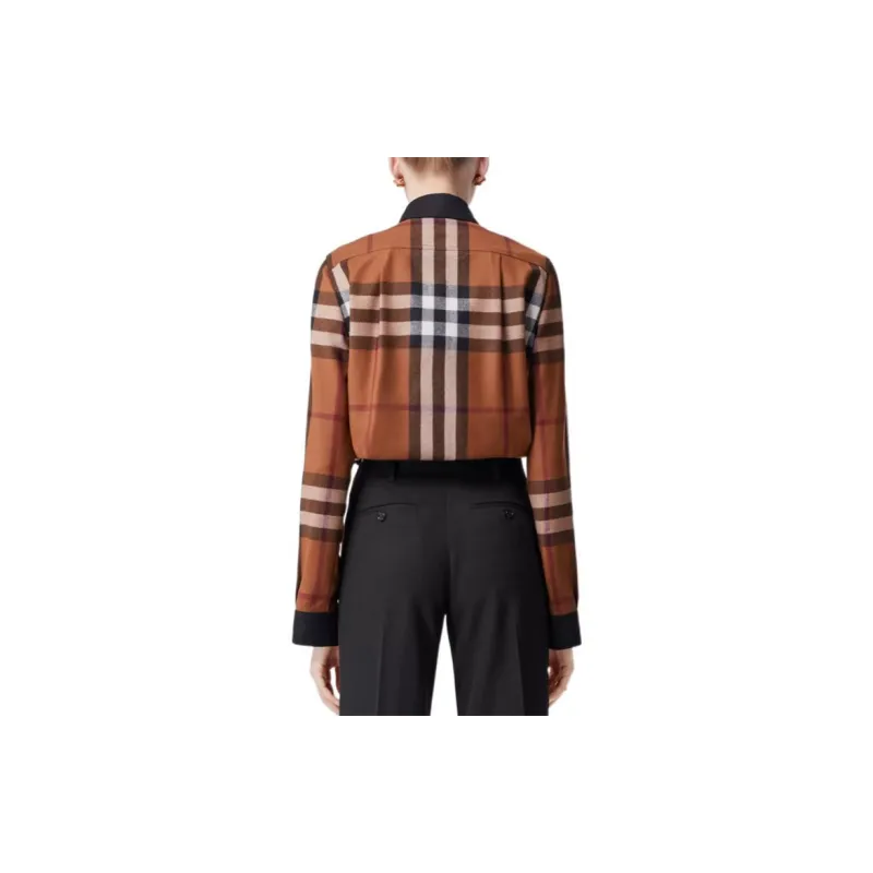 Burberry Check Printed Buttoned Shirt-2