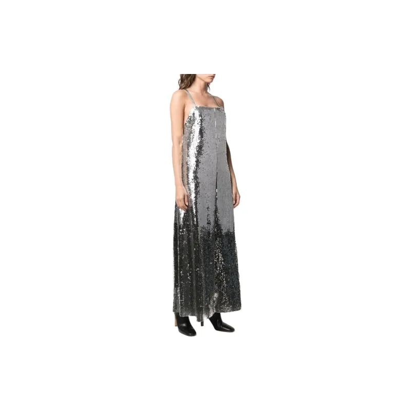 JUNYA WATANABE Metallic effect Sequinned Maxi Dress-2