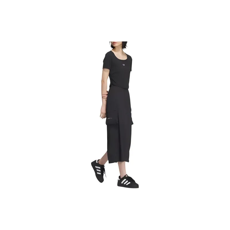 Adidas Originals T Shirt Women's Black-1