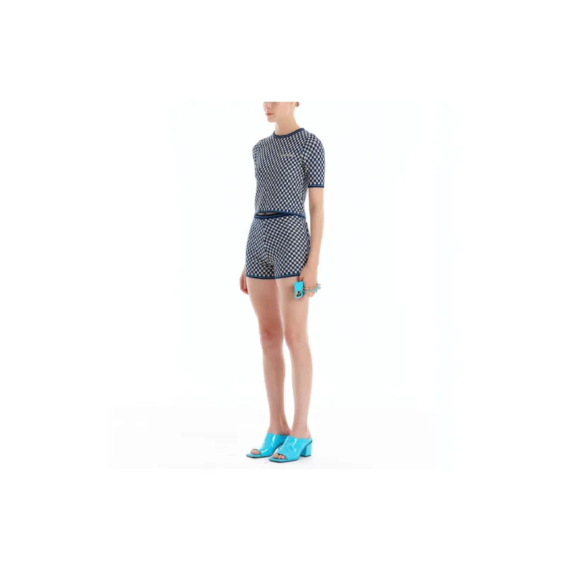 EENK Casual Shorts Women's Navy-5