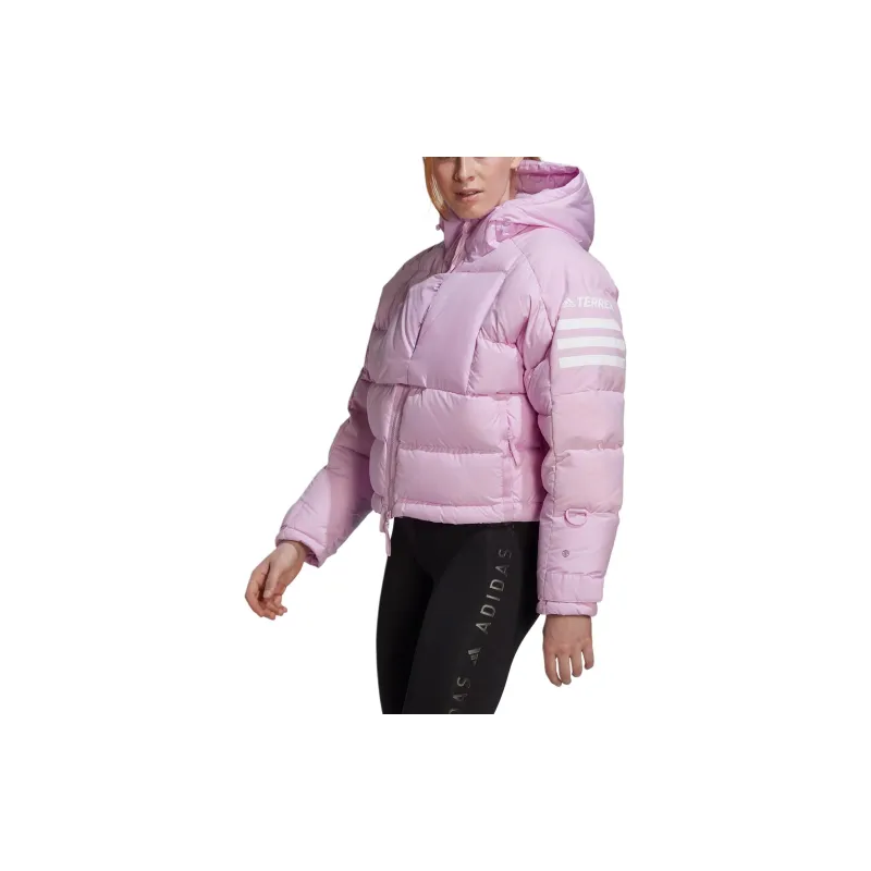 Adidas Down Jacket Women's Pink-4