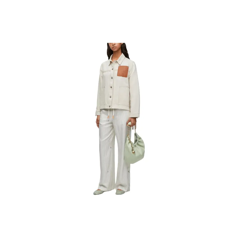 LOEWE Workwear Jacket 'Ecru'-1