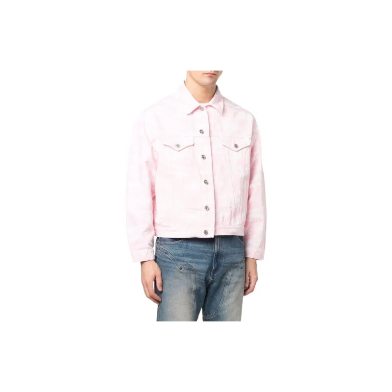 Vetements Denim Jackets Women's Pink-2