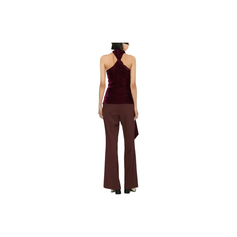 Stella McCartney Velvet Halterneck Top-2