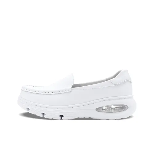 Cherry Blossoms Casual Single Shoes Women's White