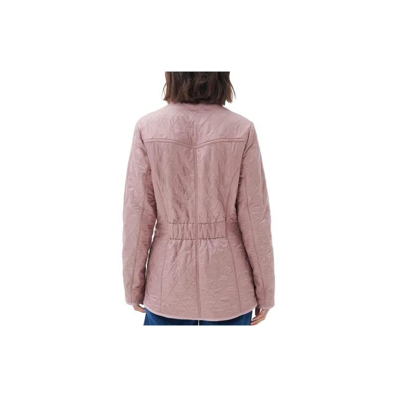 BARBOUR Barbour Cavalry Polarquilt Jackets Coats Women's Pink-2