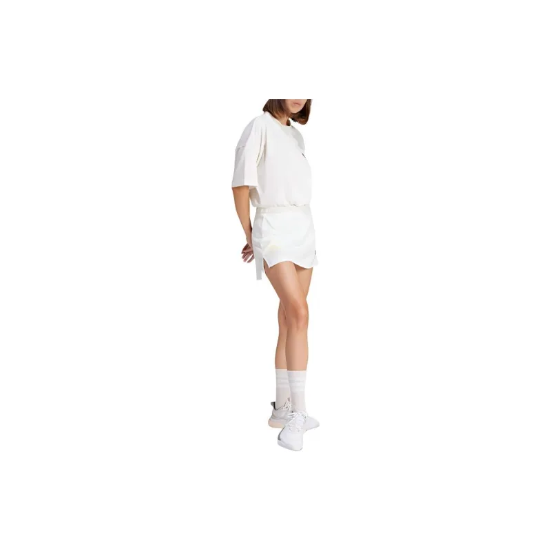 Adidas Drop Shoulder Sleeve T-Shirt Women's White-1