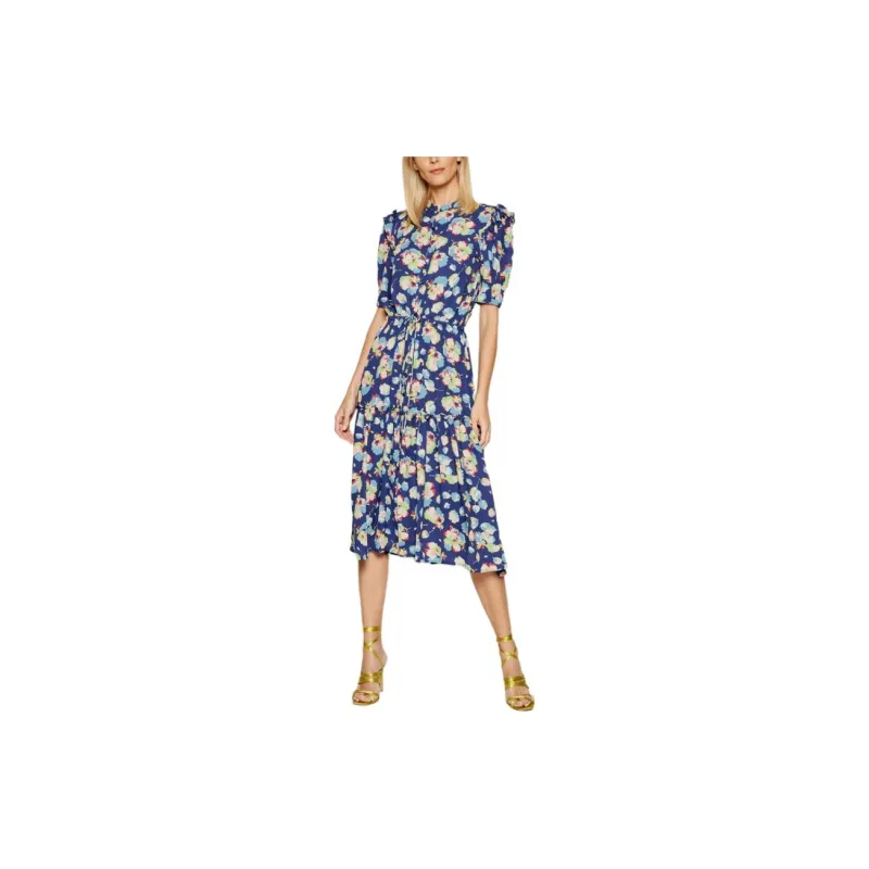 Polo Ralph Lauren Short Sleeved Dress Women's Blue-1