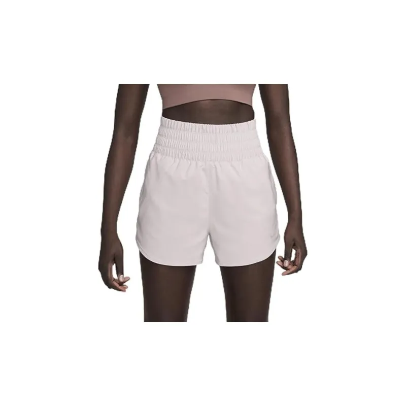 Nike One Sports Shorts Women's White Gold Purple-2