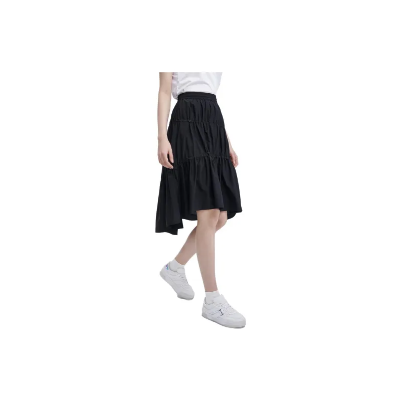 FILA Casual Short Skirts Women's Black-3