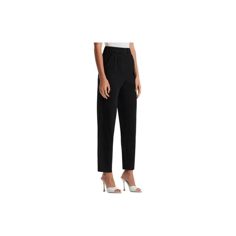SCANLAN THEODORE Soft Trouser Casual Pants Women's Black-1