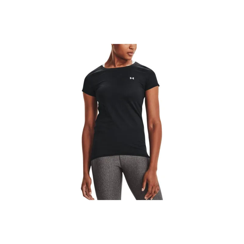 Under Armour Set in Sleeve T Shirt Women's Black-3