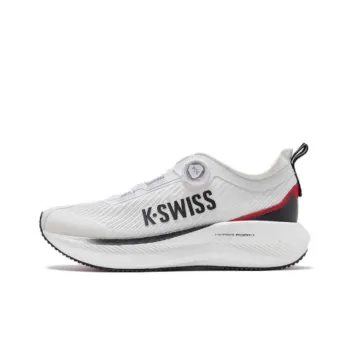KSWISS Anti Slip Wear Resistant Low Top Casual Shoes Men's White