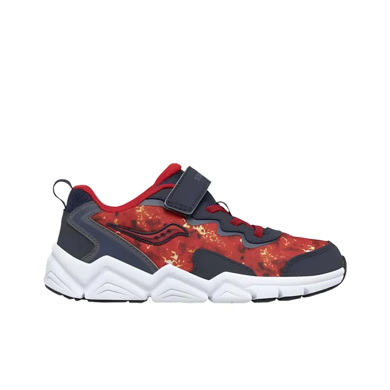 saucony Flash A/C 3.0 Big Kid 'Navy Lava'-1