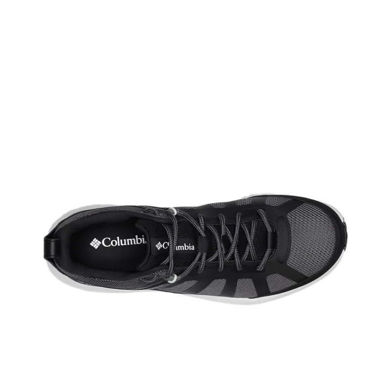 Columbia Cushioned Slip Resistant Low Top Trekking Shoes Men's Black White-2