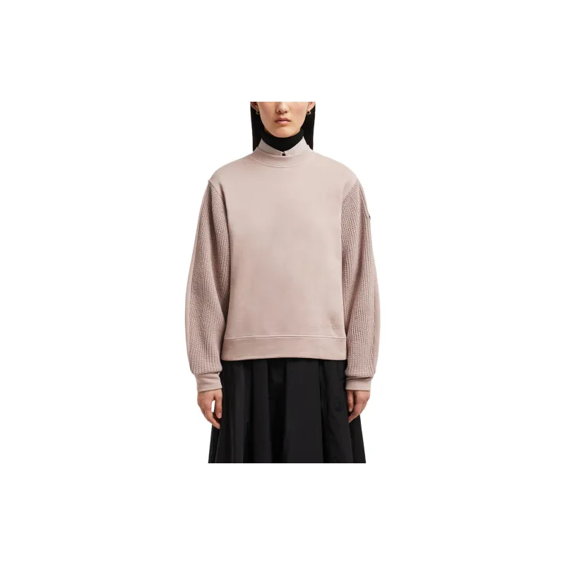 Moncler Logo Patch Panelled Sweatshirt-1