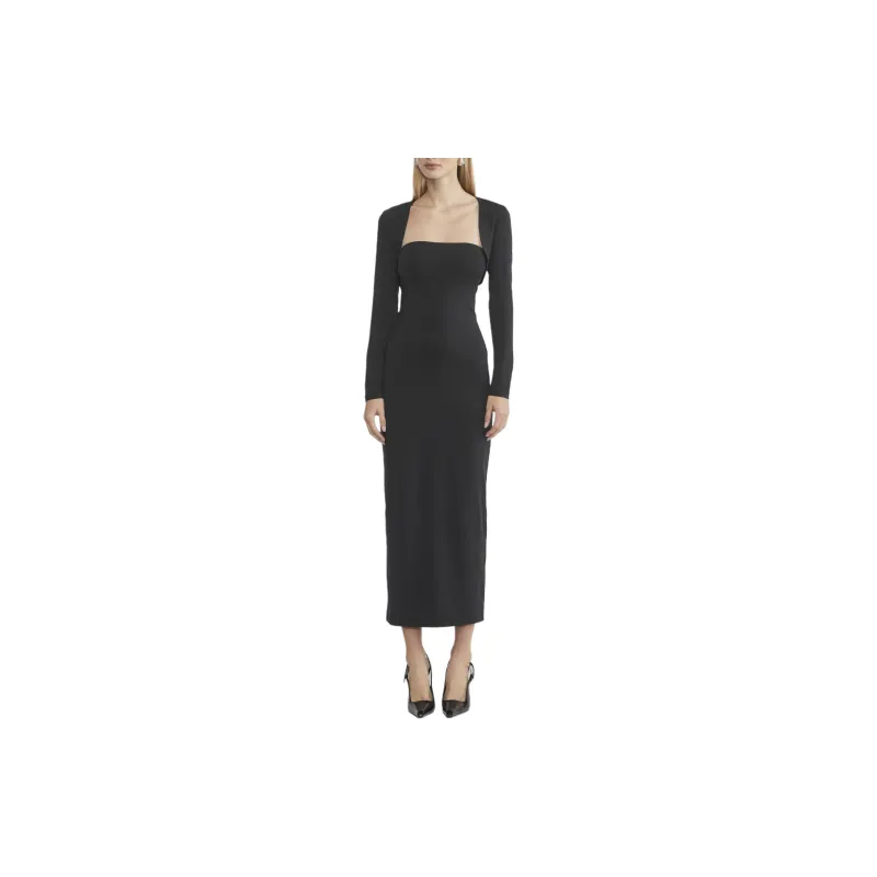 ARITZIA Contour Shrug Cropped Coats Women's Black-3