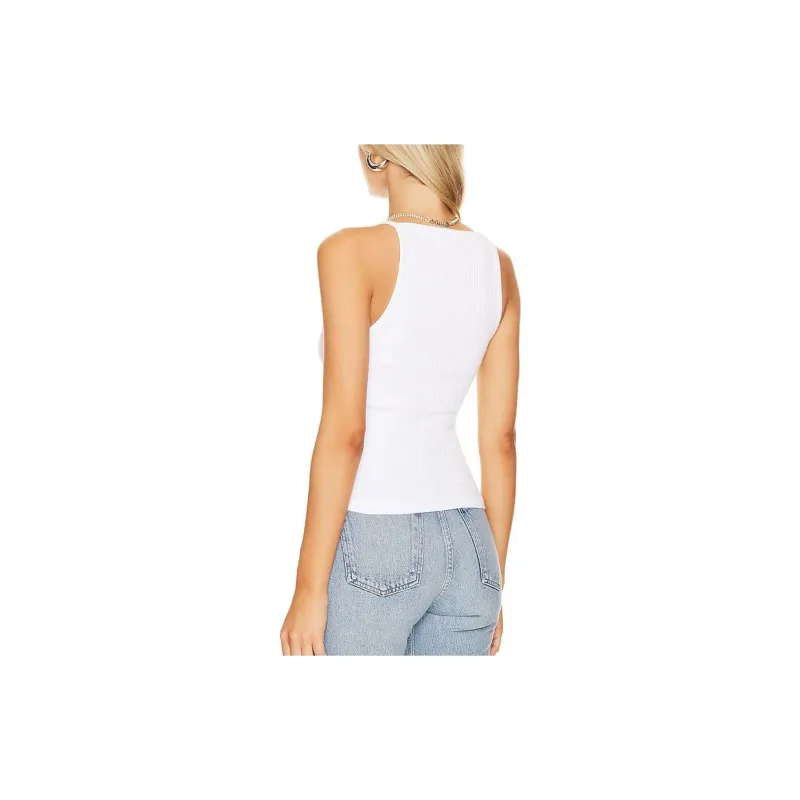 AGOLDE Tank Tops Women's White-2