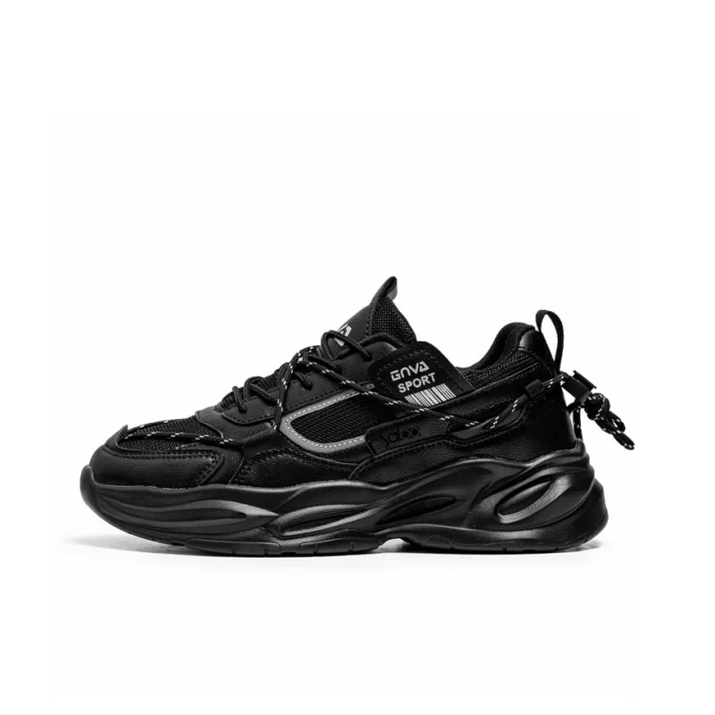 Yalu Anti Slip Wear Resistant Low Top Chunky Sneakers Men's-5