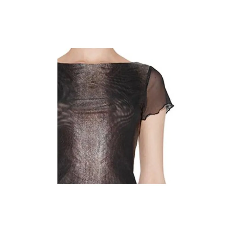 Misbhv X Esther Yu Yu Shuxin Co-authored Series T-Shirts Women's Black Gray Color-5