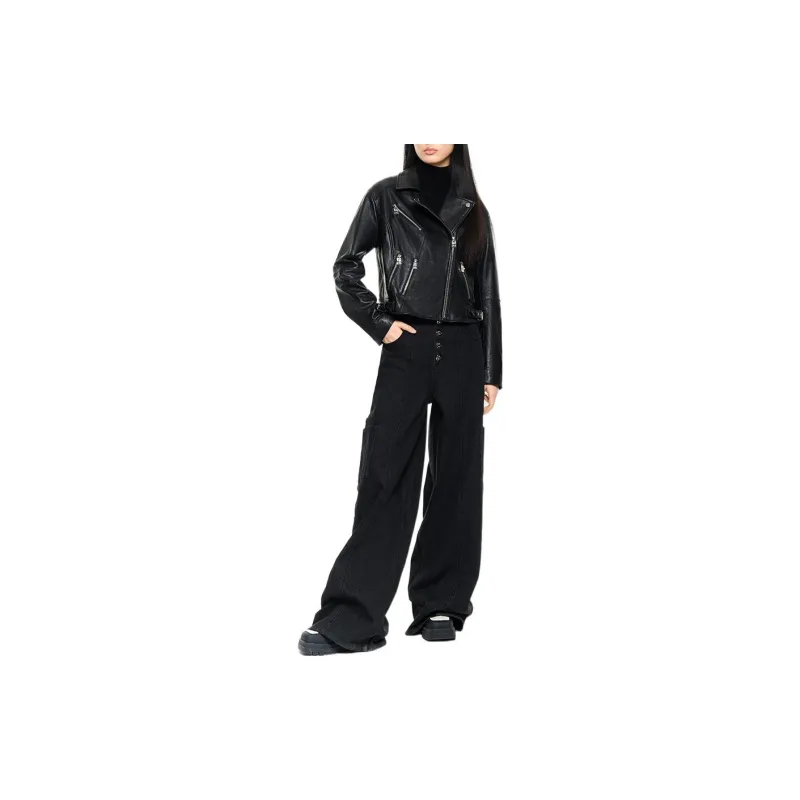 CALVIN LUO Jeans Women's Black-6