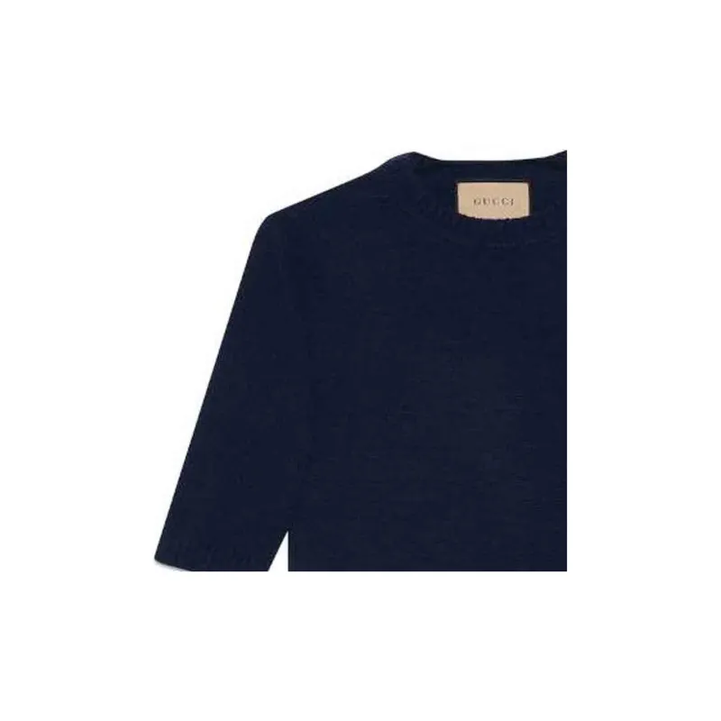 GUCCI Sweaters Women's Navy-3