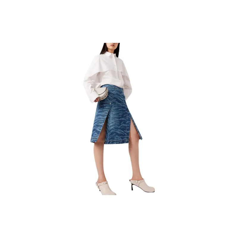 Stella McCartney Long Sleeved Cape Shirt-7