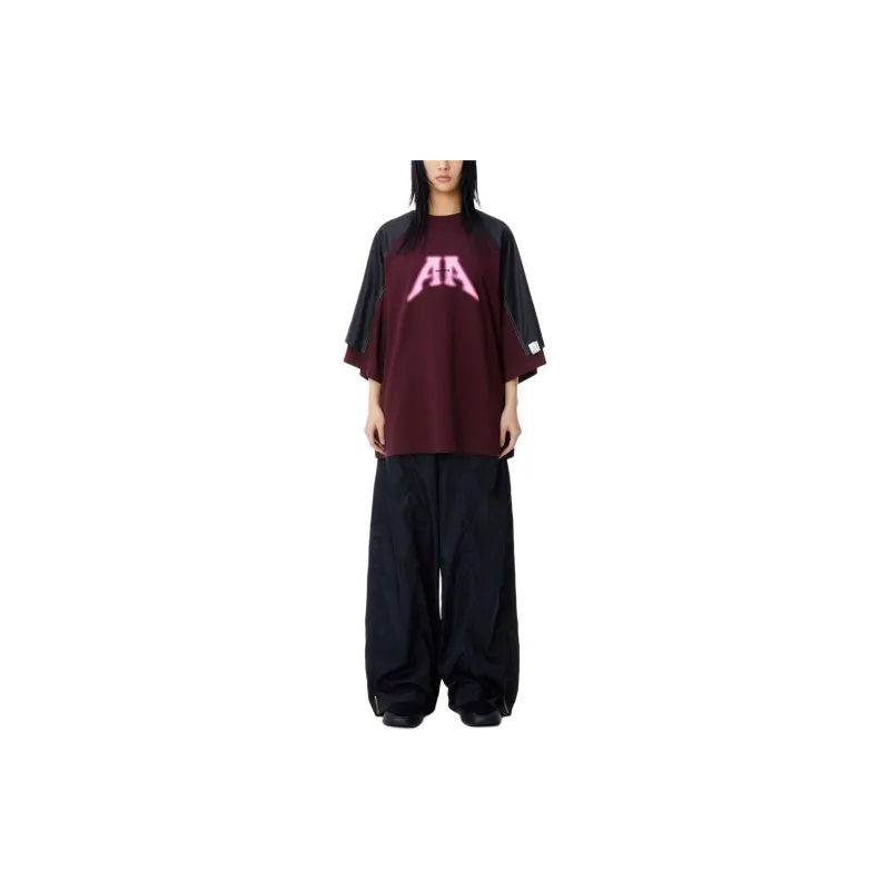 ADER ERROR Nolc Logo print T shirt-2