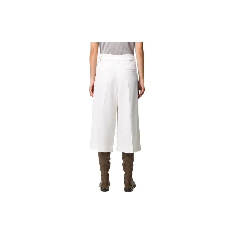 Brunello Cucinelli Straight leg Darted Culottes-2