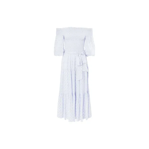 Temperley London Short-Sleeved Dresses Women's Light Blue