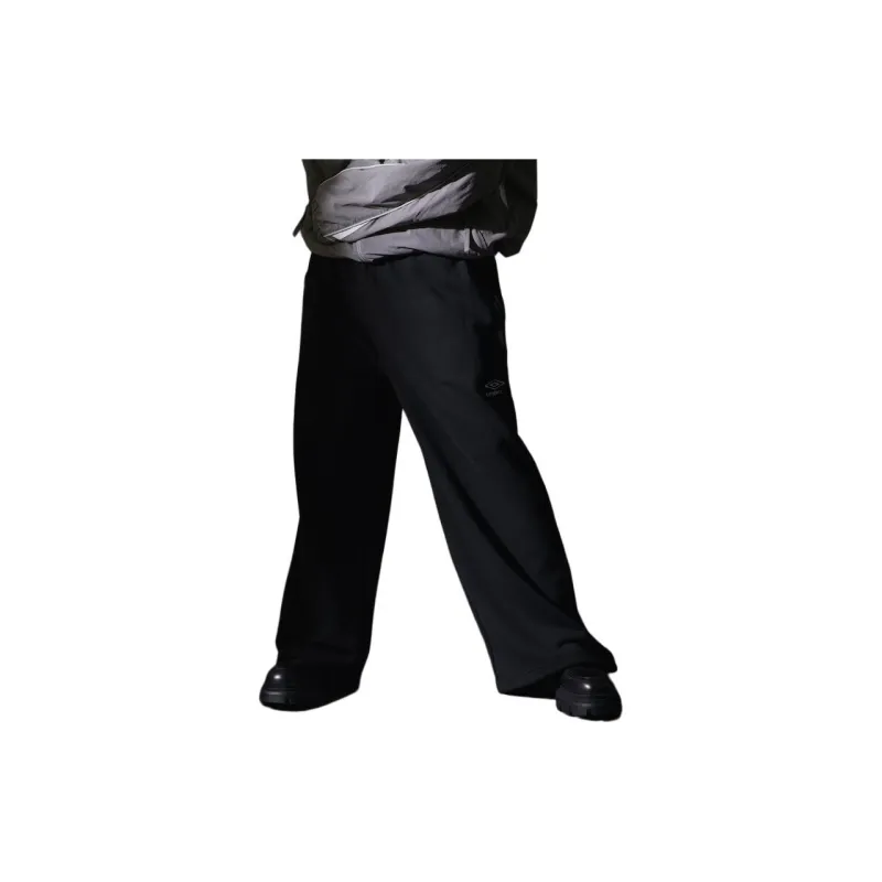 Umbro FW24 PUBLUX Knitted Sports Pants Unisex Black-2