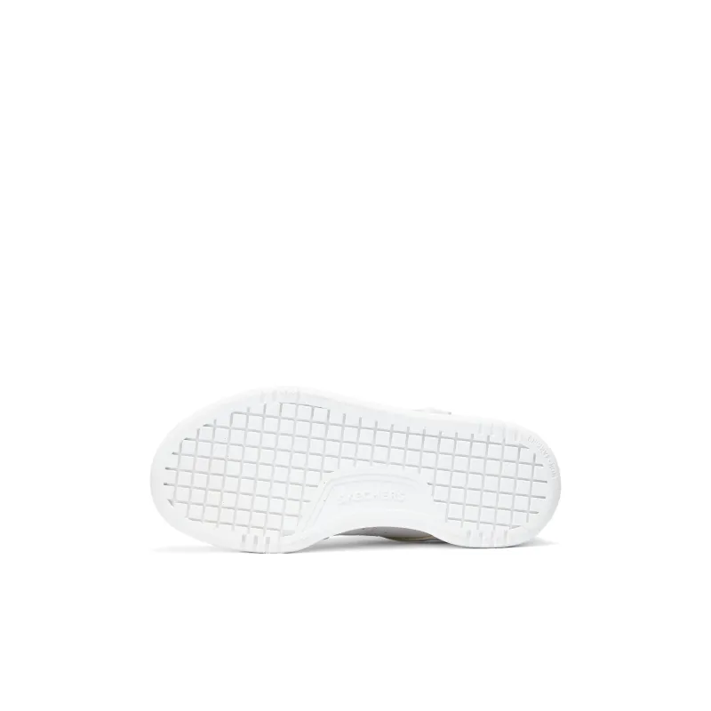 Skechers Anti Slip Wear Resistant Low Top Kids' Skateboarding Shoes White Kids'-5