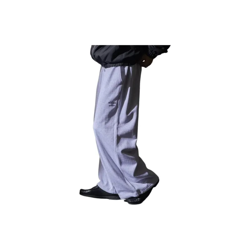 Umbro FW24 PUBLUX Knitted Sports Pants Unisex Light Gray-7