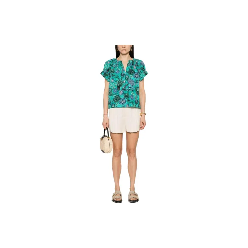 Ulla Johnson Naomi Floral-print Blouse-1