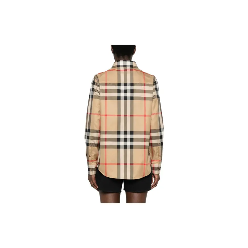 Burberry Vintage Check Pattern Buttoned Shirt-2