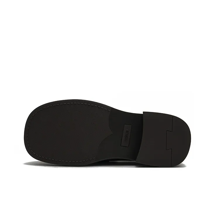 MASOOMAKE Loafers Women's Ink Black/Chestnut Shell Brown-9
