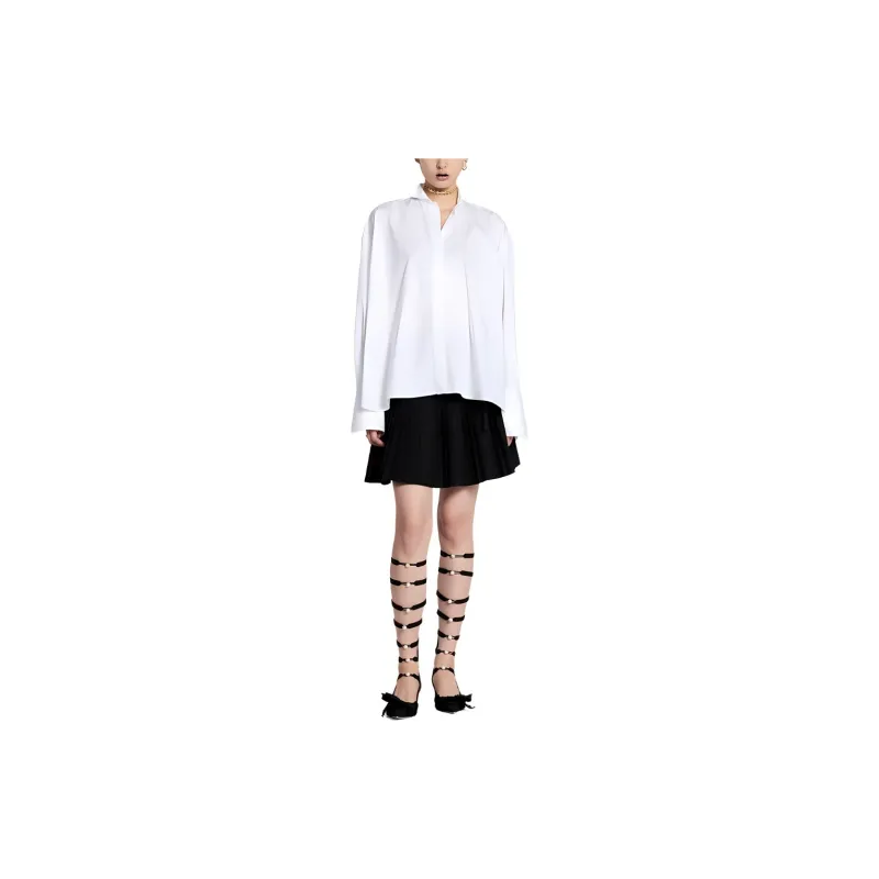 DIOR Belted Pleated Mini Skirt-2