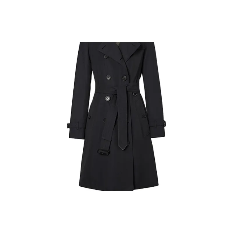 Burberry Trench Coat Women's Midnight-4