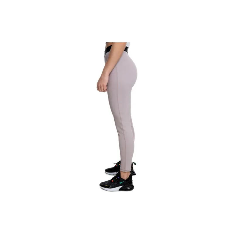 Nike Sports Pants Women's Gray Purple-4