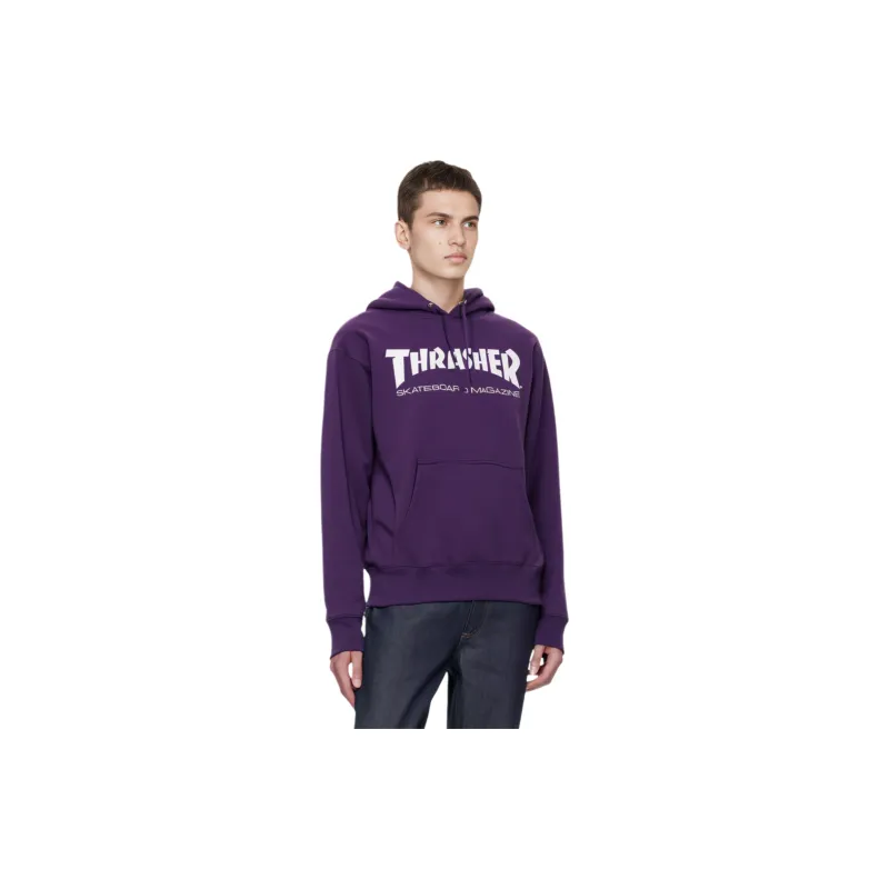 Thrasher Sweatshirt Japan Version Unisex Purple-1