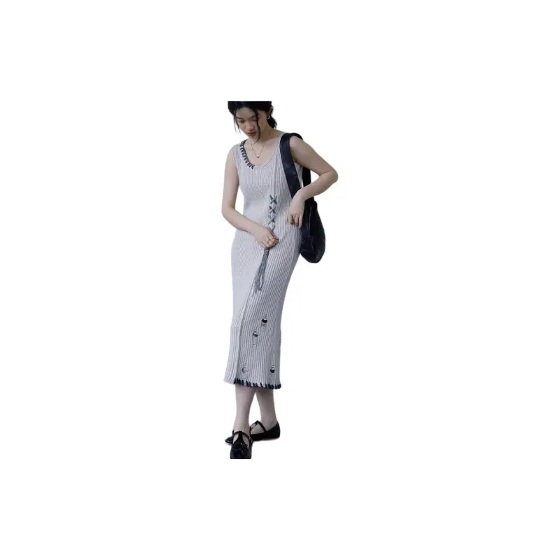 BLUEerror Sleeveless Dress Women's Coconut Ash-1