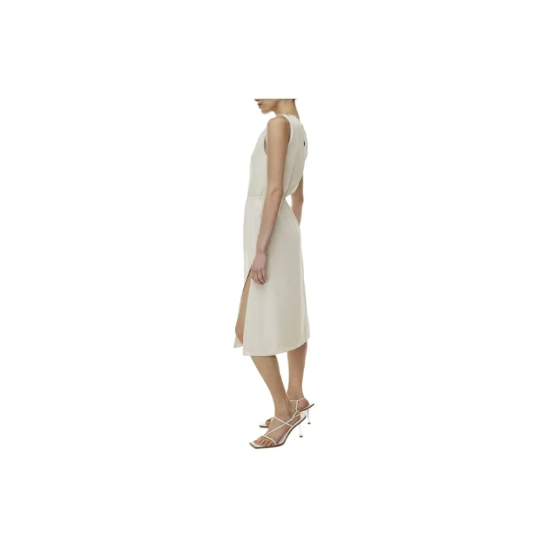 ARITZIA Babaton Announcement Dress Sleeveless Dress Women's Matte Pearl/Matte Pearl-4