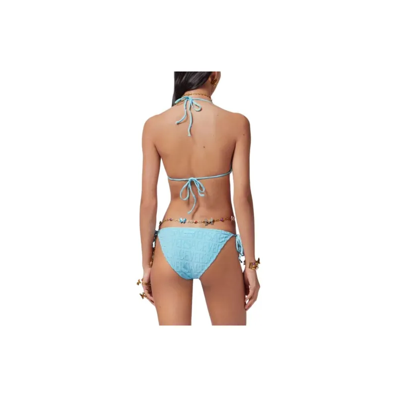 VERSACE Bikinis Women's Light Blue-2