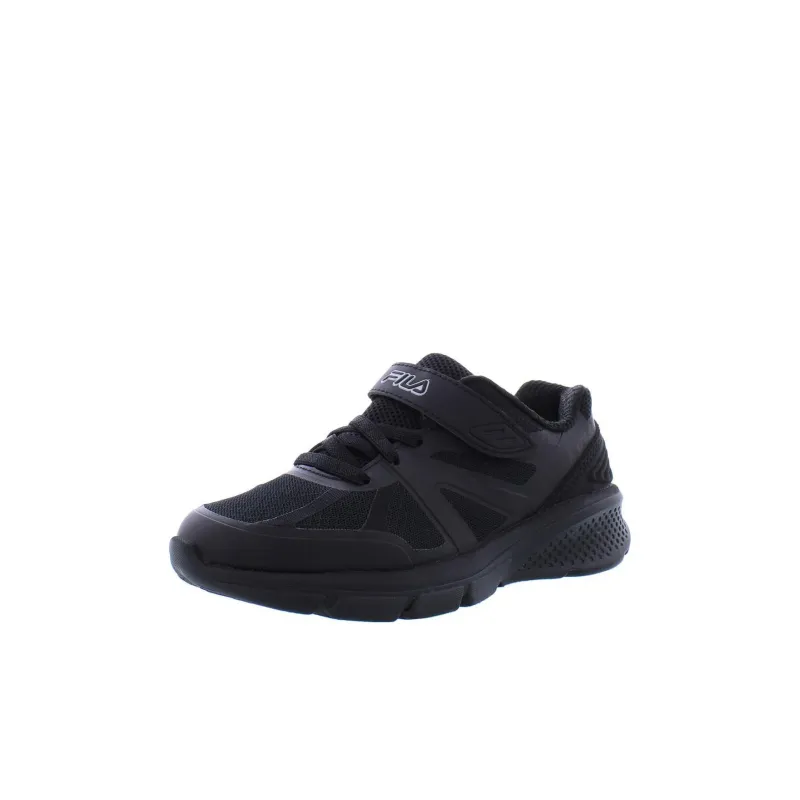 FILA KIDS Cryptonic 9 Cushioning Wear Resistant Low Top Kids' Running Shoes Black Kids'-2