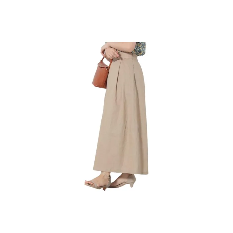 Beams Casual Long Skirt Women's-5
