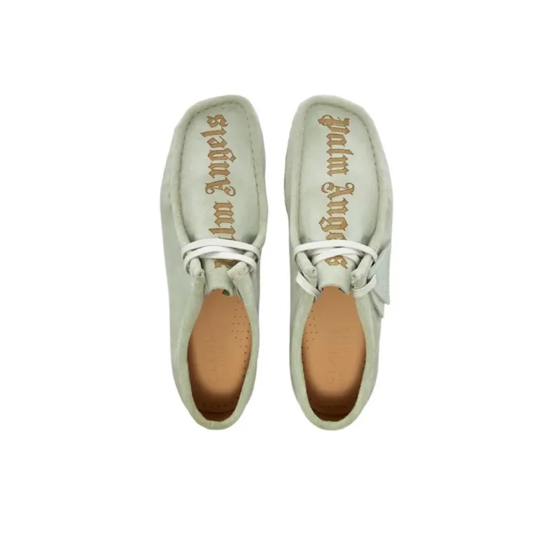 PALM ANGELS x Clarks Casual Shoes Men's Green-3
